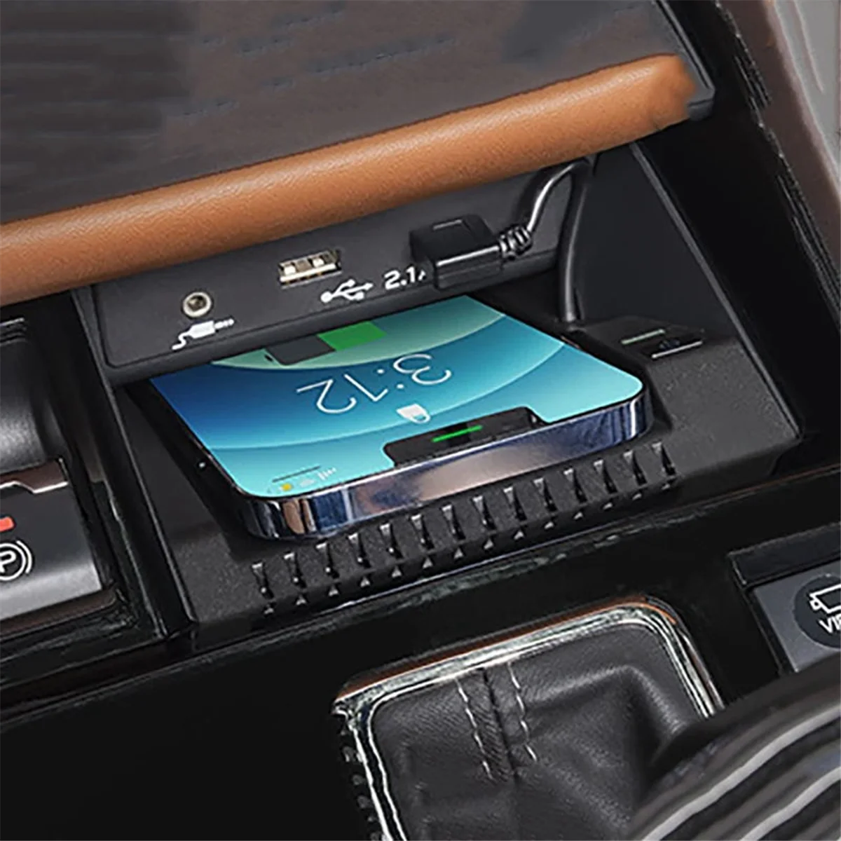 

Инновационное автомобильное беспроводное зарядное устройство мощностью 15 Вт, зарядное устройство для мобильного телефона Subaru Outback