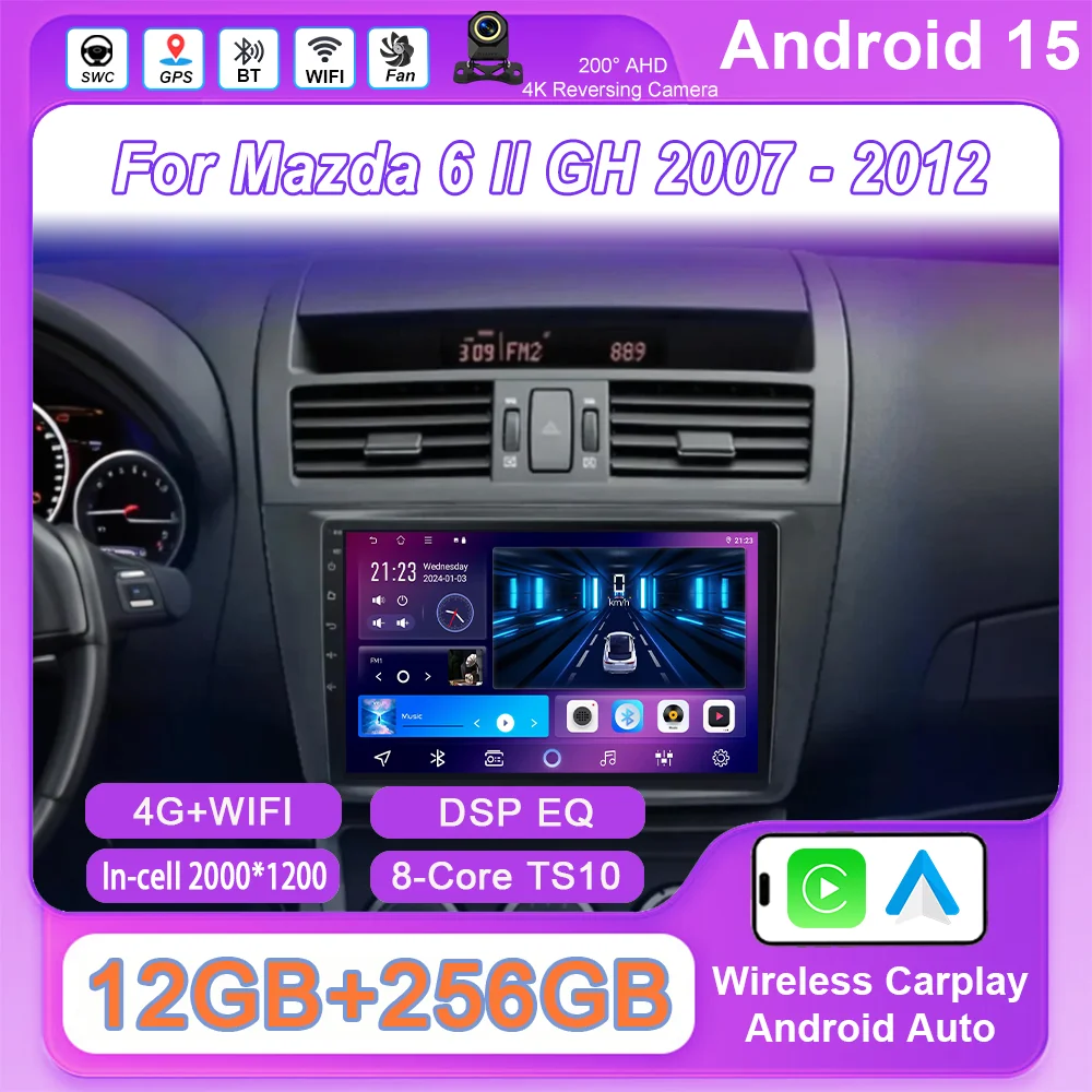 Android 15 Car Dvd … - image