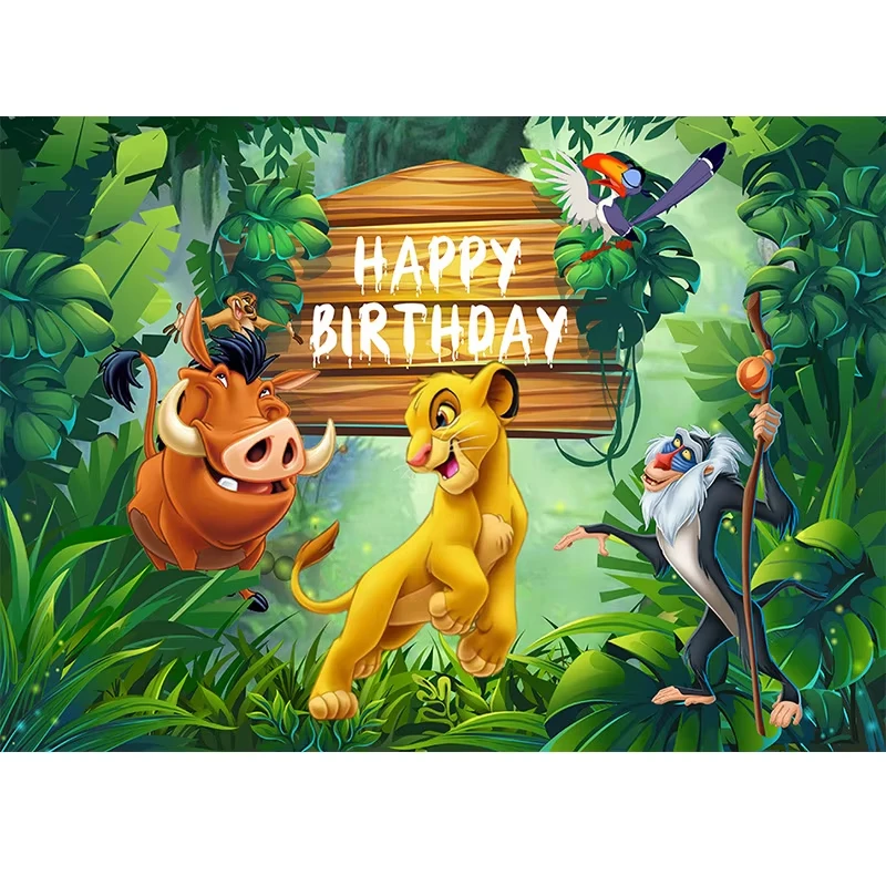 König der Löwen Simba Geburtstagsparty-Geschenke Klatscharmbänder Aufkleber Ballons Piñata Geschenktüten-Füller Kinder Festival Party Zubehör – Detail 1