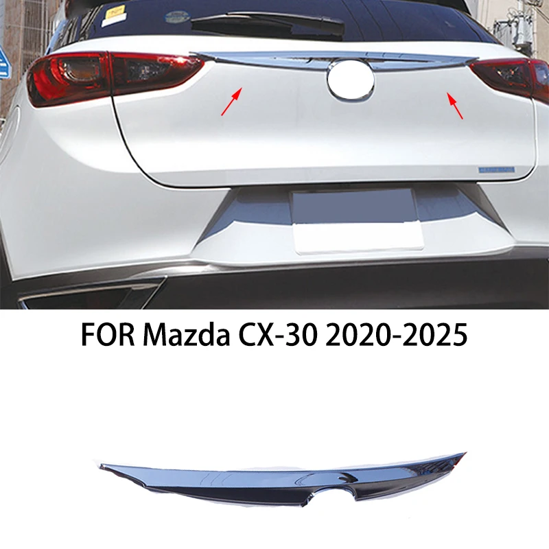 

Car accessories FIT FOR Mazda CX-30 2020-2025 stainless steel CHROME Rear Bumper Cover Protect Molding Strip Trim