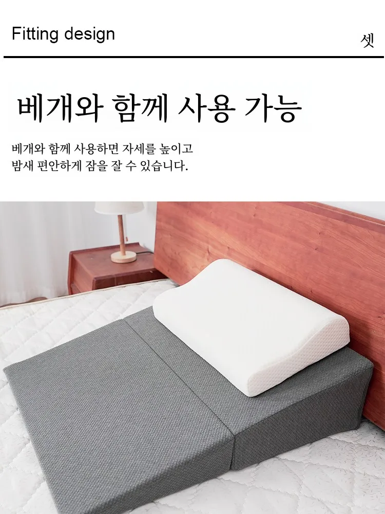 Gastro-Esophageal Anti-Reflux Slope Cushion Esophagitis Pillow Mattress Pregnant Women Nursing Back Cushion Gastric Acid and ...