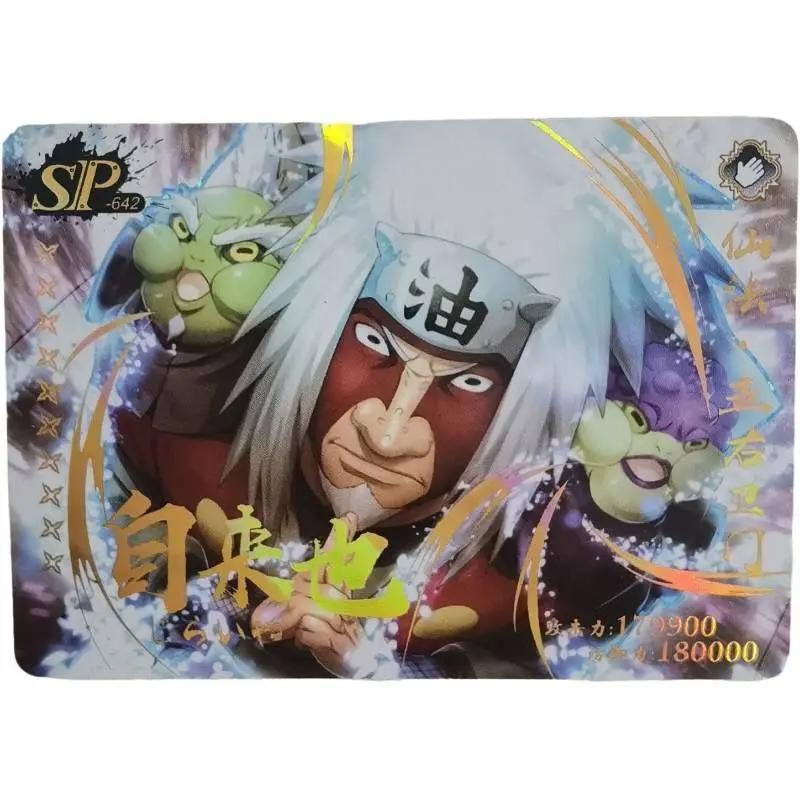 Naruto Ssp Sp Series Rare Collection Card Hyuga Hinata Uzumaki Naruto Anime Character Cartoon Board Game Toys Christmas Gifts