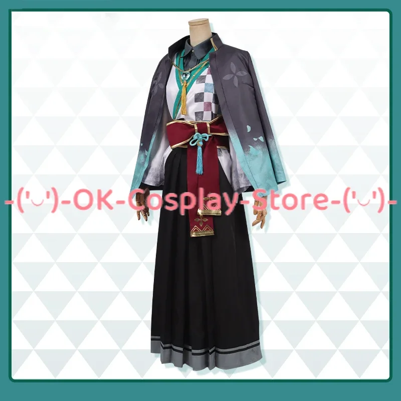 Yutuber VTuber Kaida Haru Cosplay Costumes Fancy Japanese Kimono Party Suit Halloween Carnival Uniforms Custom Made