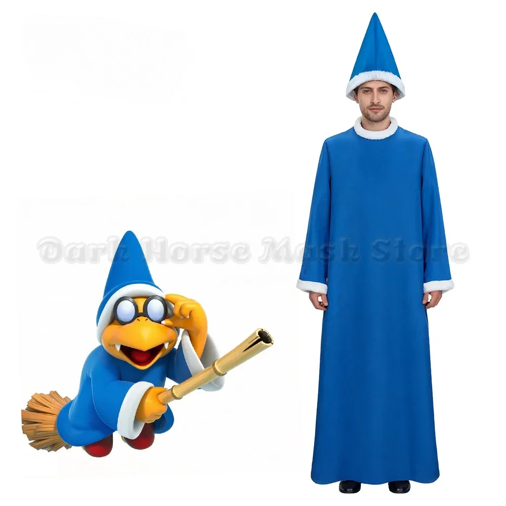 Fantasia Magikoopa Kamek Cosplay-Kleidung Anime-Spiel Klempner 2026 Film Herren Disfraz Kostüm Männlich Halloween Karneval Party Outfit