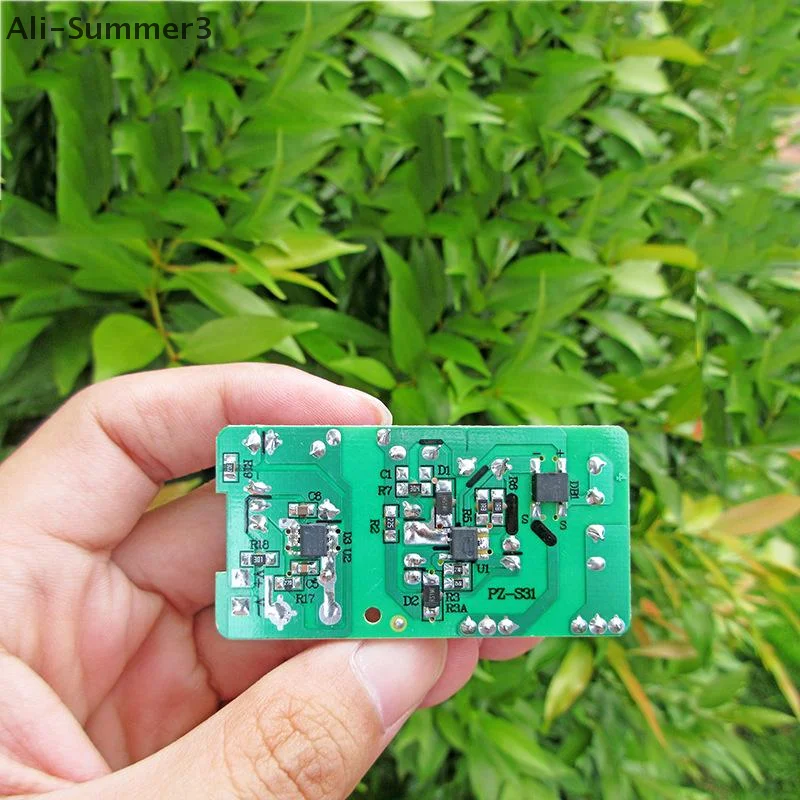Modulo di alimentazione switching 5V 2A Monitoraggio altoparlante LED Scheda nuda di alimentazione integrata da 10W