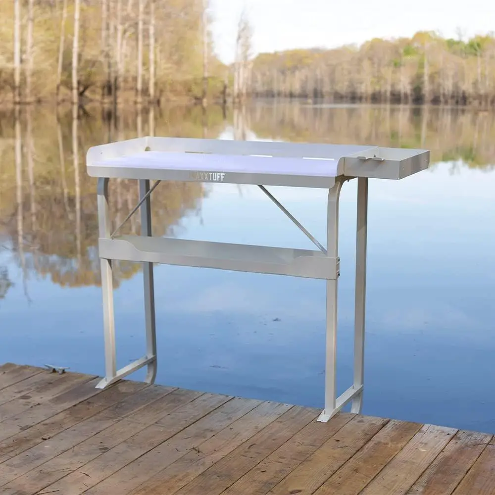 

Heavy-Duty Dock-Mounted ish illet Table, el M101