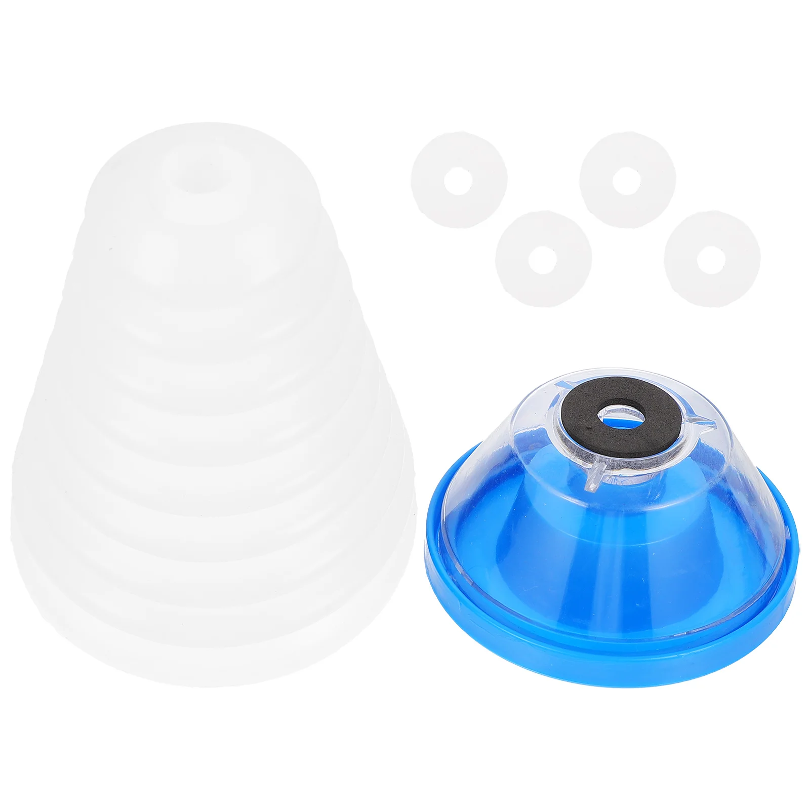 6 pezzi ciotole per cenere per trapano elettrico coperture antipolvere rispettose dell'ambiente contenitore per la polvere leggero di facile installazione per professionisti domestici