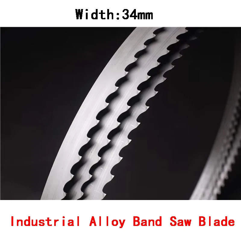 34mm Width Vertical Alloy Band Saw Blade for Sawmill Woodworking Cutting, OEM Customized Bandsaw Blades