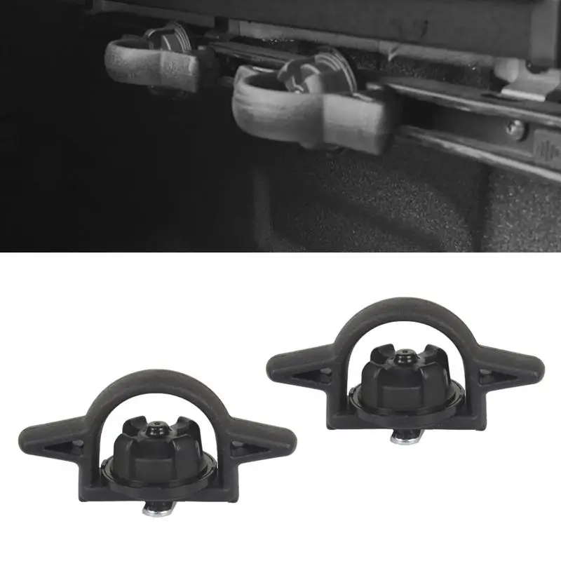 for 2005-2021 PT27835160 Tailgate Trunk Tie Down Anchors Pickup Truck Bed Side Wall Clip Cargo Trunk Hook 2x