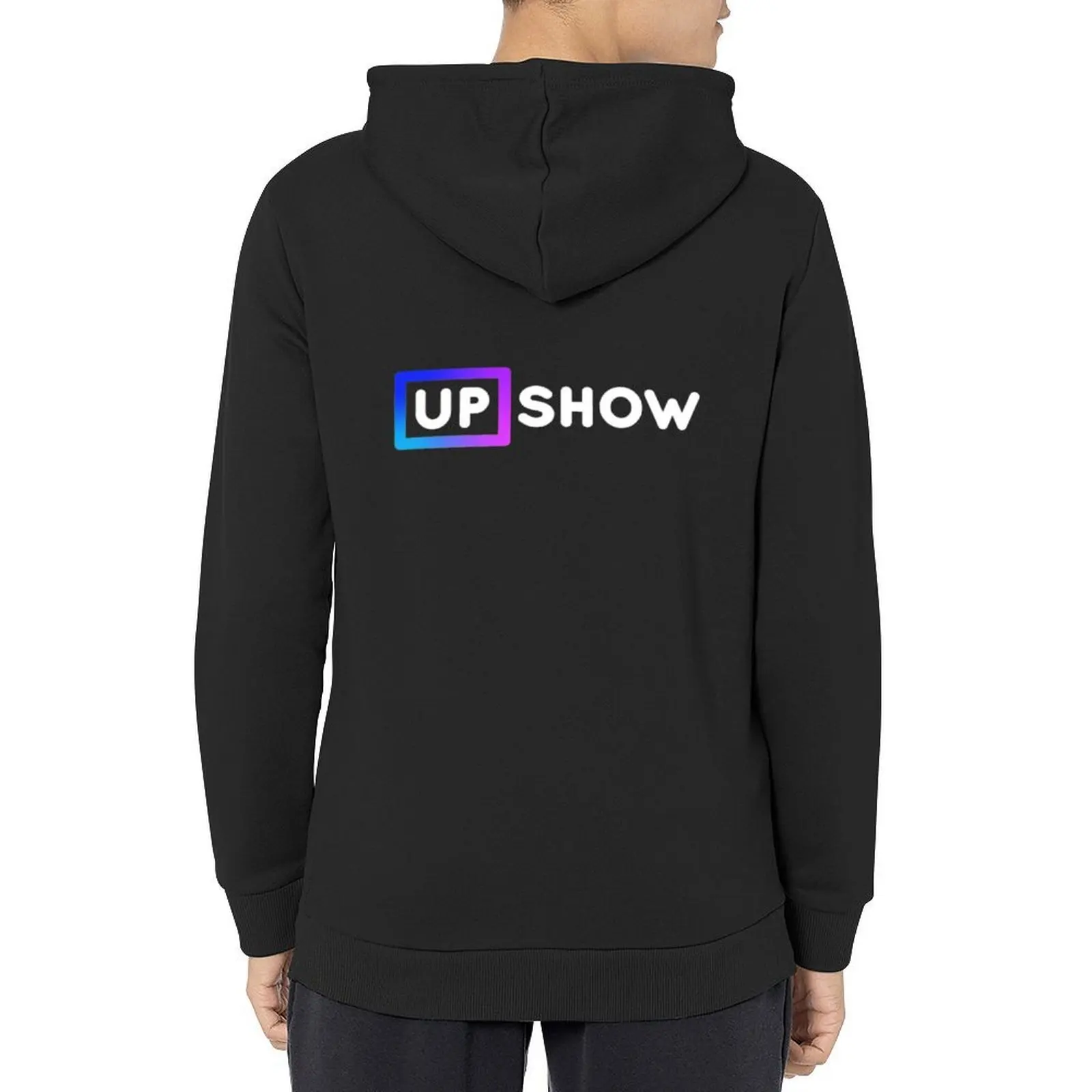 

UPshow logo black Hoodie hooded shirt men wear graphic t shirts men men's winter sweater new in hoodies & sweatshirts