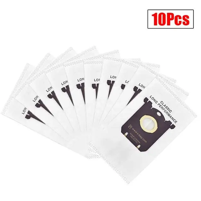 10pcs Vacuum Cleaner Bags Dust Bag White for Electrolux Philips Tornado Vacuum Cleaner filter and for FC8021 HR6999 FC9088