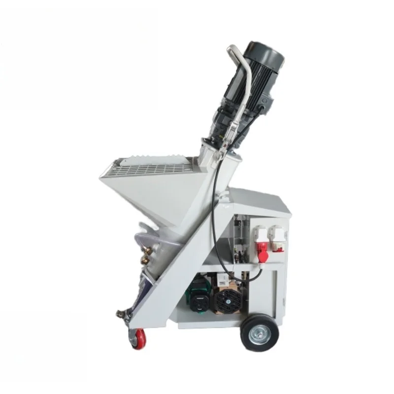 Dry mix mortar plastering 10 meters gypsum wall sandblasting cement grouting 220V household new mortar spraying machine