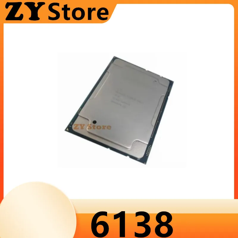 Xeon GOLD 6138 2.0GHz 27.5MB Smart Cache 20-Cores 40-Thread 125W LGA3647 CPU Processor GOLD6138