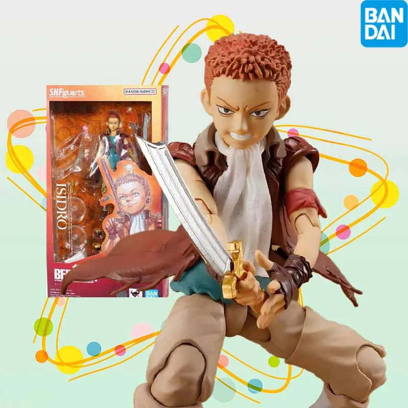 คุณภาพสูงแบนไดของแท้ SHF อะนิเมะฟิกเกอร์ BERSERK ISIDRO แอ็คชั่นฟิกเกอร์ของเล่นสำหรับชาย/หญิง/เด็ก/ของขวัญคริสต์มาส