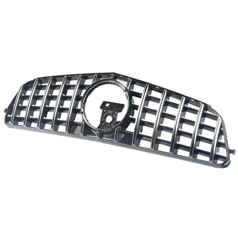 SAIQINGSP Car Accessories Tools Front Radiator Grille C class W204 / C204 / C43 / Coupe / Touring Silver/Black