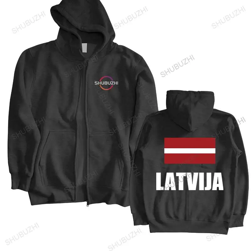 Latvia Latvija men coat hooded fashion jerseys nation team cotton sweatshirt clothing pullover country sporting flag Latvian LVA