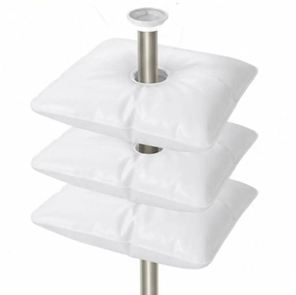1Pcs Water Injection Bag Heavy Duty PVC Umbrella Base for Outdoor Sunshade Flag Wind Resistance Foldable Easy Storage Support