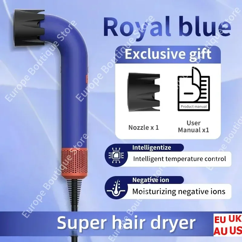 

Super hair dryer Hair Salon Electric Wind Blowing Leafless Quick Dryer Negative Ion High Speed Hair Dryer Hair Styling Machine