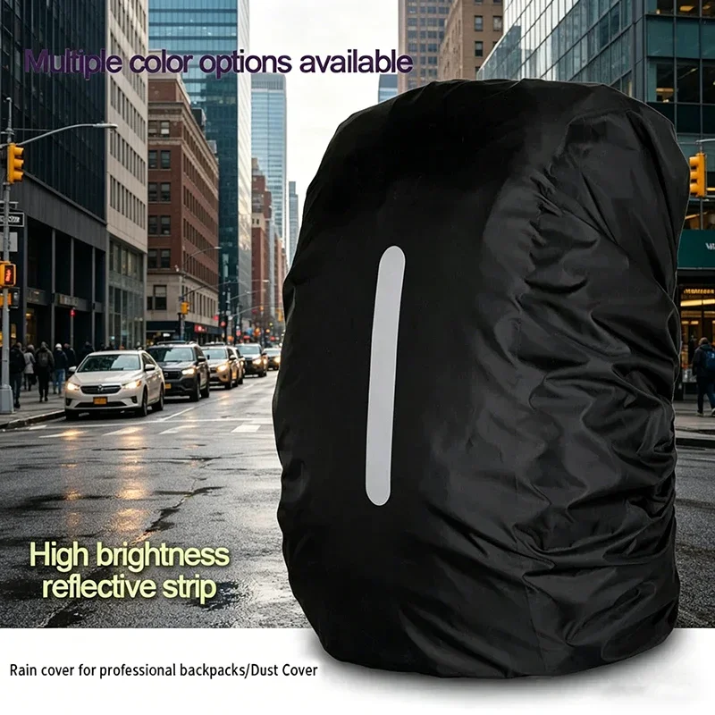 Waterproof Backpack Cover Ravel Safety Outdoor Backpack Cover Waterproof Rain Cap Cover