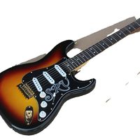 High quality sunset color electric guitar, factory handmade SRV St electric guitar