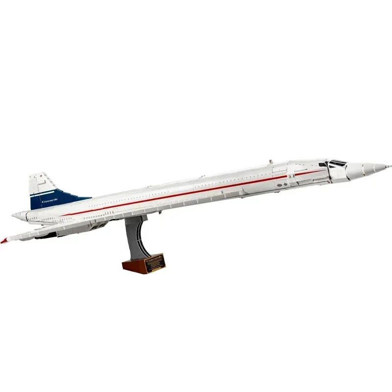 2025 New  Airbus Concorde Building Kit Supersonic Airliner Space Shuttle10318 Model Educational Toy For Children Birthday Gift