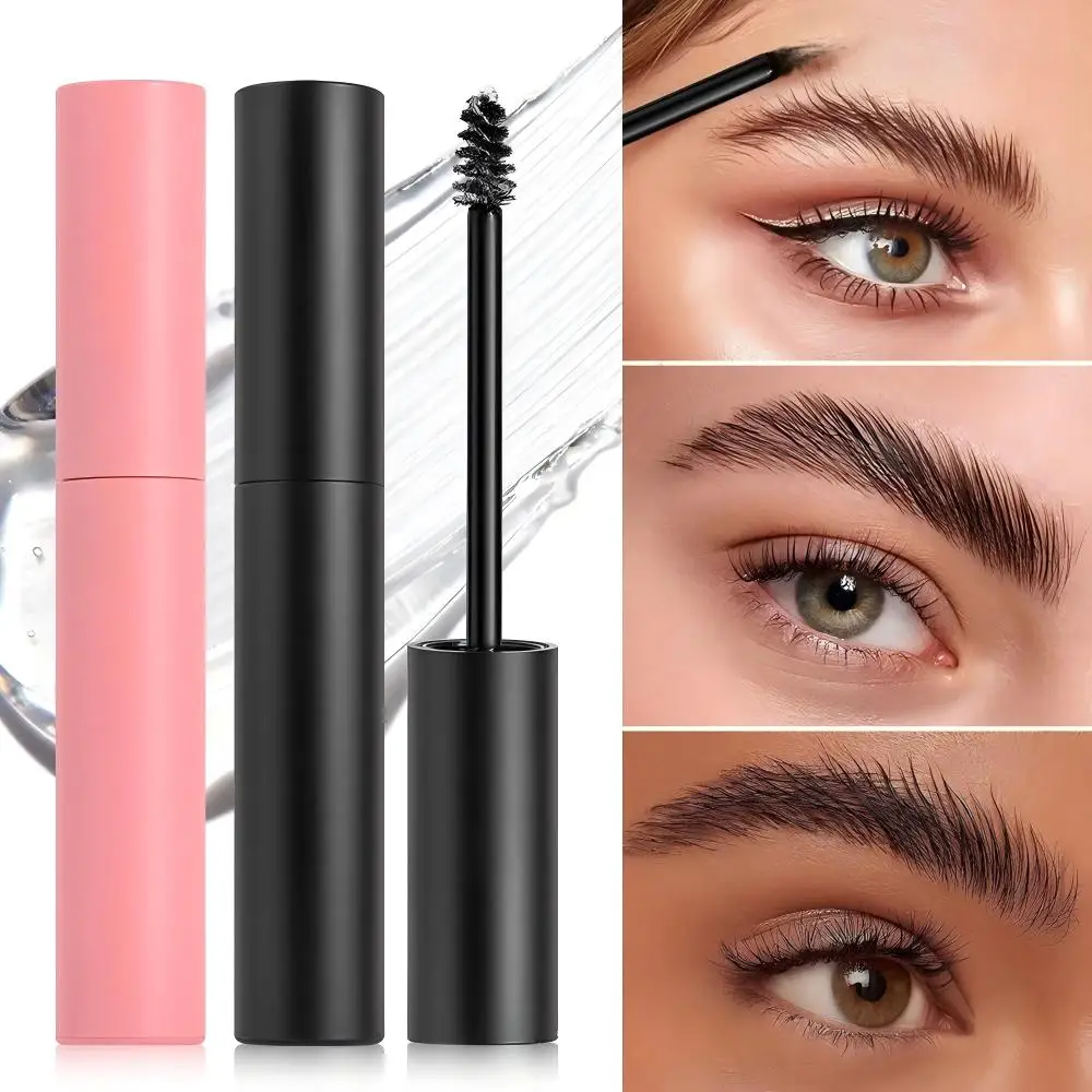 Clear Brow Gel Private Label Brows Freeze Lift Long Lasting Vegan Strong Natural Brow Sculpt Cruelty Free Wholesale 10pcs