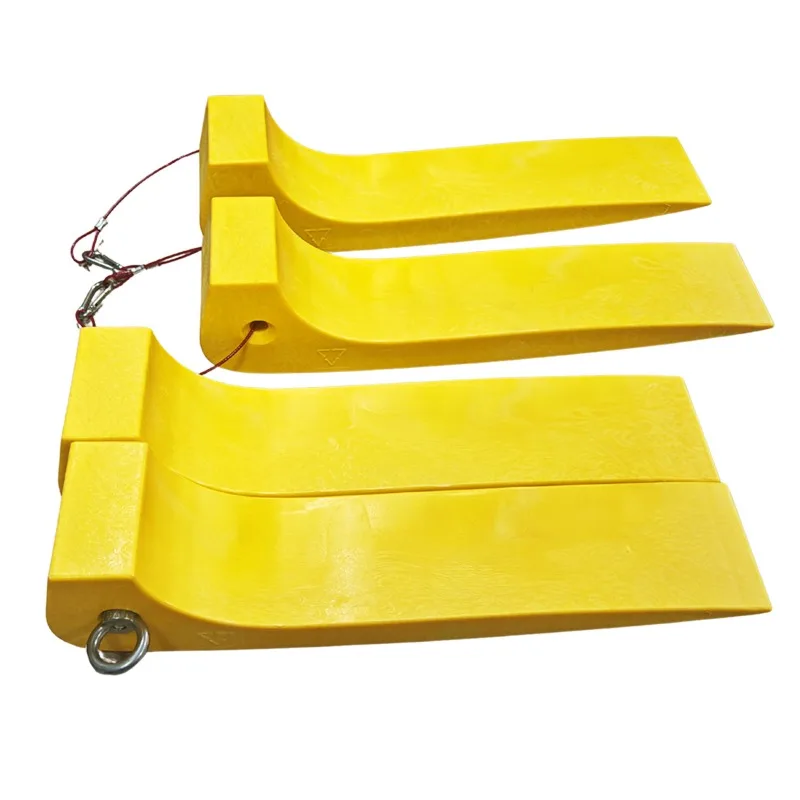 

4-Piece Trailer Truck Tire Rescue Ramps, Portable Vehicle Ramp Set