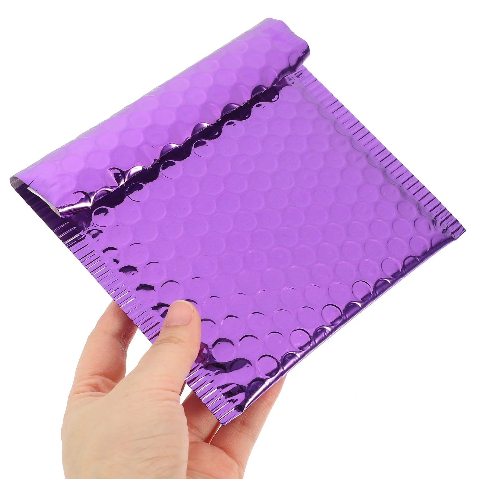 

20pcs Self Adhesive Flap Envelopes Colored Bubble Mailers 15x13cm Strong Sealing Function Shipping Bags For Clothing Files T