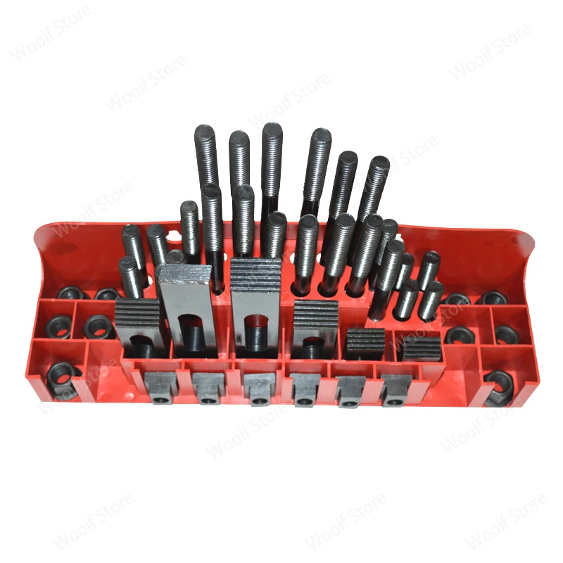 Набор зажимов для фрезерного станка M12, 58 шт.