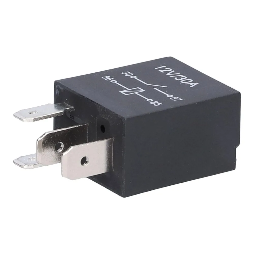 10 Pcs Relay Kit 4 Pin/5Pin Violet Relay 12V 30A 36.6*23*15.5mm Car Relay Automotive Relay Vehicle Electrical