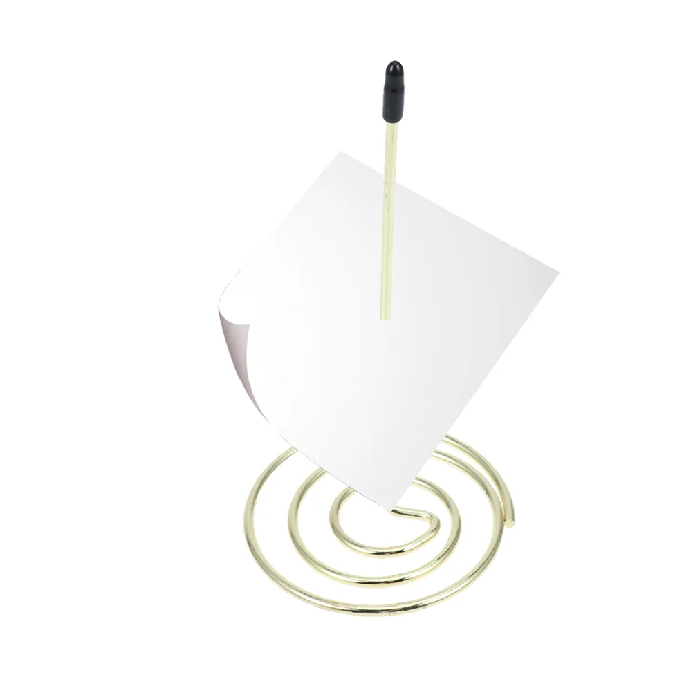 Bill Holder Restaurant Accessory for Menu Summons Fork Invoice Receipt Needle Folder