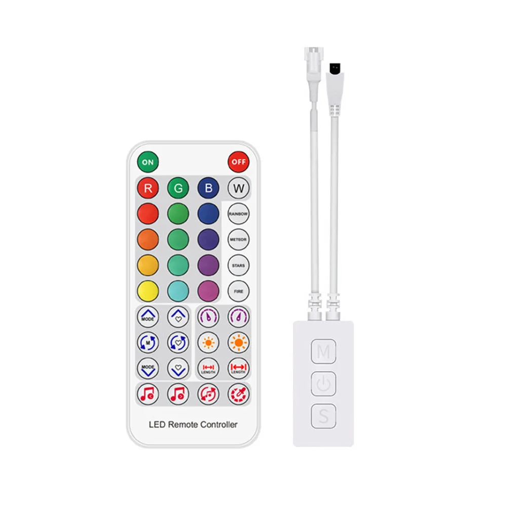 SP611E Phantom Bluetooth Music Controller Fireworks Light Strip LED Controller Mobile APP Smart Dimmer