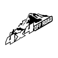 Car Sticker 4x4 Offroad Mountain Sticker For SUZUKI JIMNY Waterproof Vinyl Film Car Accessories PVC Auto Exterior Decoration