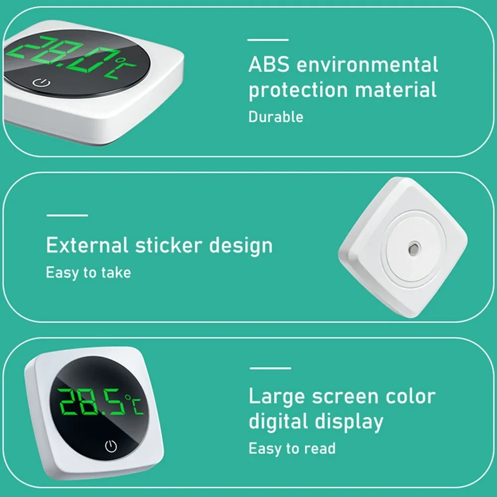 متعدد الوظائف LCD حوض السمك ميزان الحرارة الرقمي الإلكترونية خزان الأسماك درجة الحرارة متر صندوق الزواحف ميزان الحرارة الإلكتروني