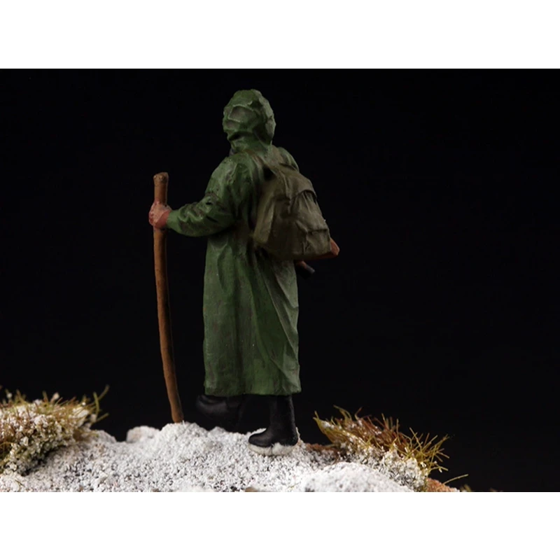 2025 جديد 1/72 مقياس تشيرنوبيل جنود فيلق المواد الكيميائية 1 قطعة أرقام نموذج اللعب DIY المشهد ملحق عمل الشكل العرض