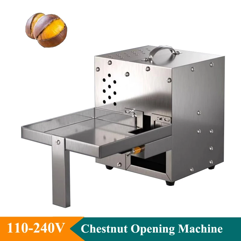 Chinese Chestnut Opener Machine Commercial Cutting Machine Small-Sized Electric Chestnut Slicer Machine
