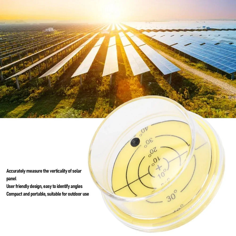 Solar Panel Angle Guide Outdoor Photovoltaic Peripheral Aids Angle Calibration ABS Sun Angle Adjuster  Solar Power Supplies