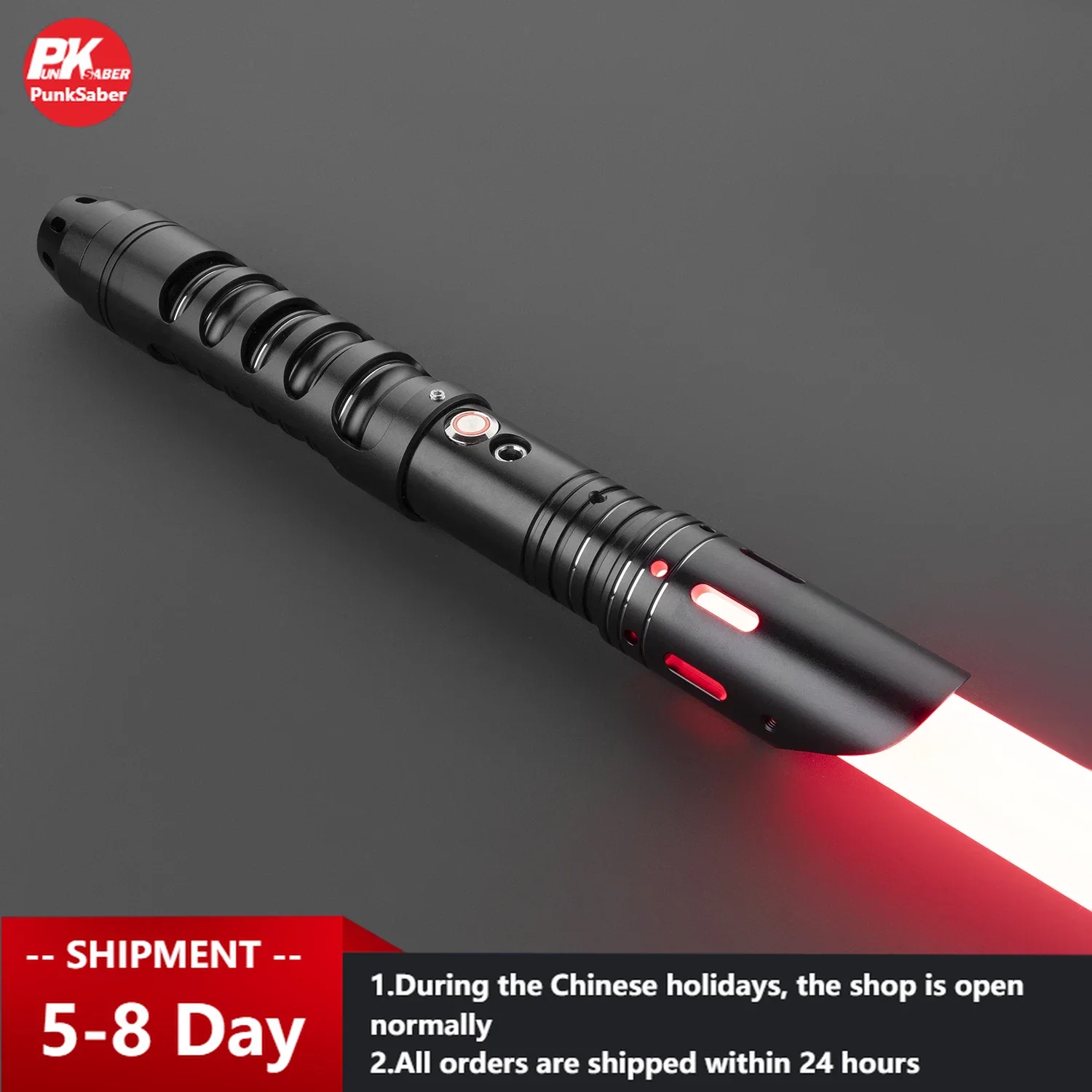 PunkSaber Lightsaber Neopixel Jedi Laser Sword Heavy Dueling Sensitive Smooth Infinite Changing Hitting Sound Light Saber Toy