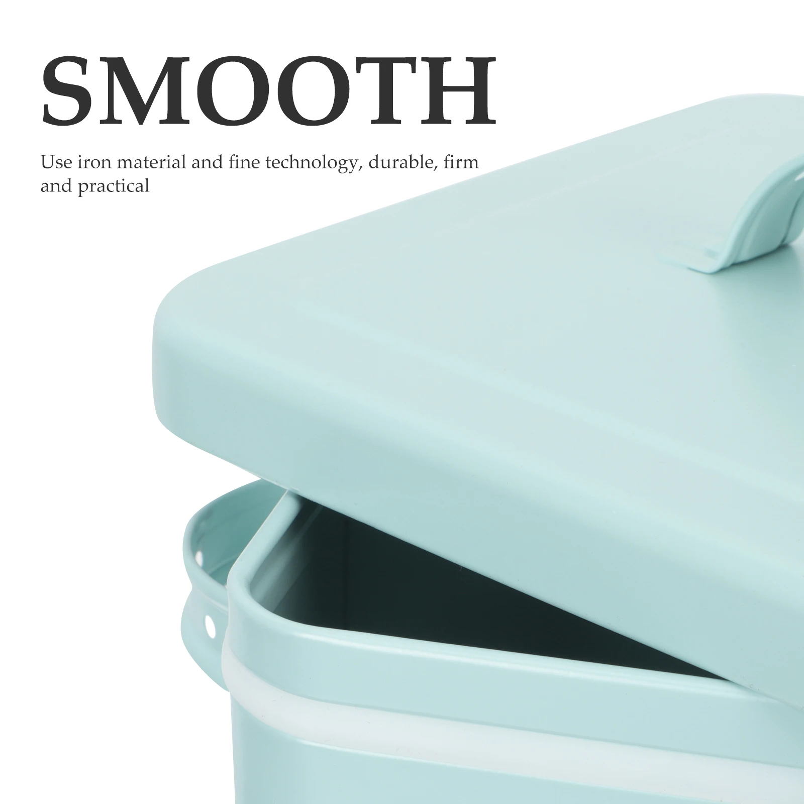 

Laundry Powder Container Iron Large Capacity Bucket With Scoop For Washing Powder Rice Flour Pet Food Storage Organizer Metal