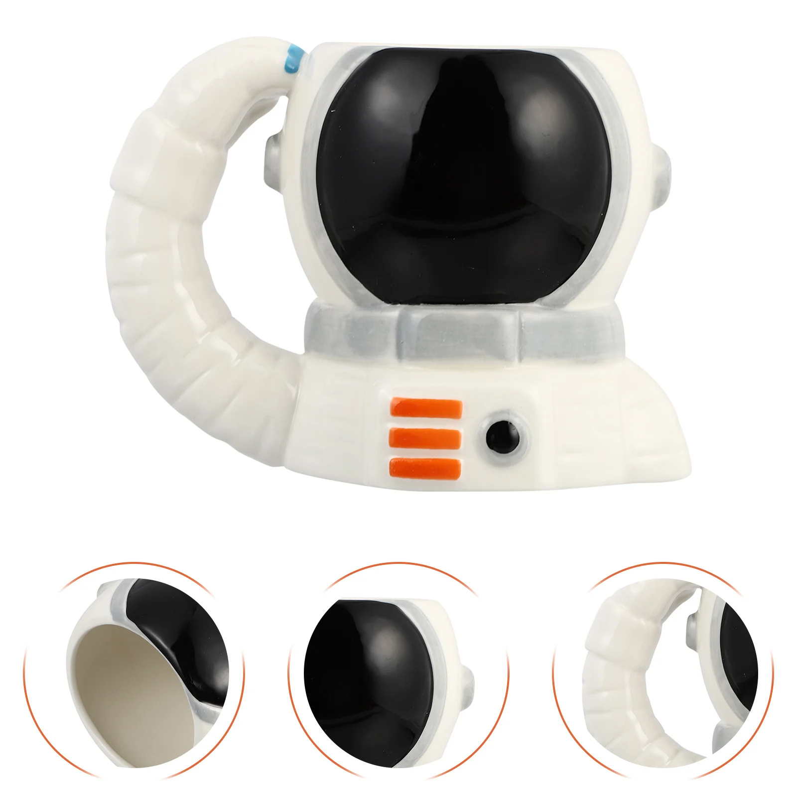 

Astronaut Design Cup Alcohol with Handle Mug Beer Drinking Cups Ceramic Large Capacity