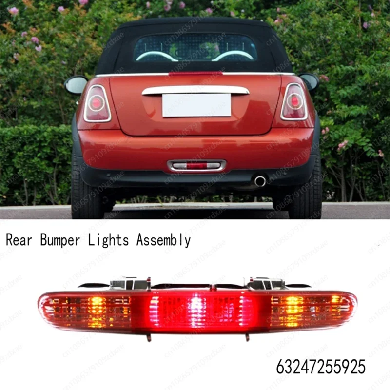 Car Rear Bumper Lights  embly Rear Fog Light Reverse Backup Light for BMW Mini Cooper R56 R57 63247255925