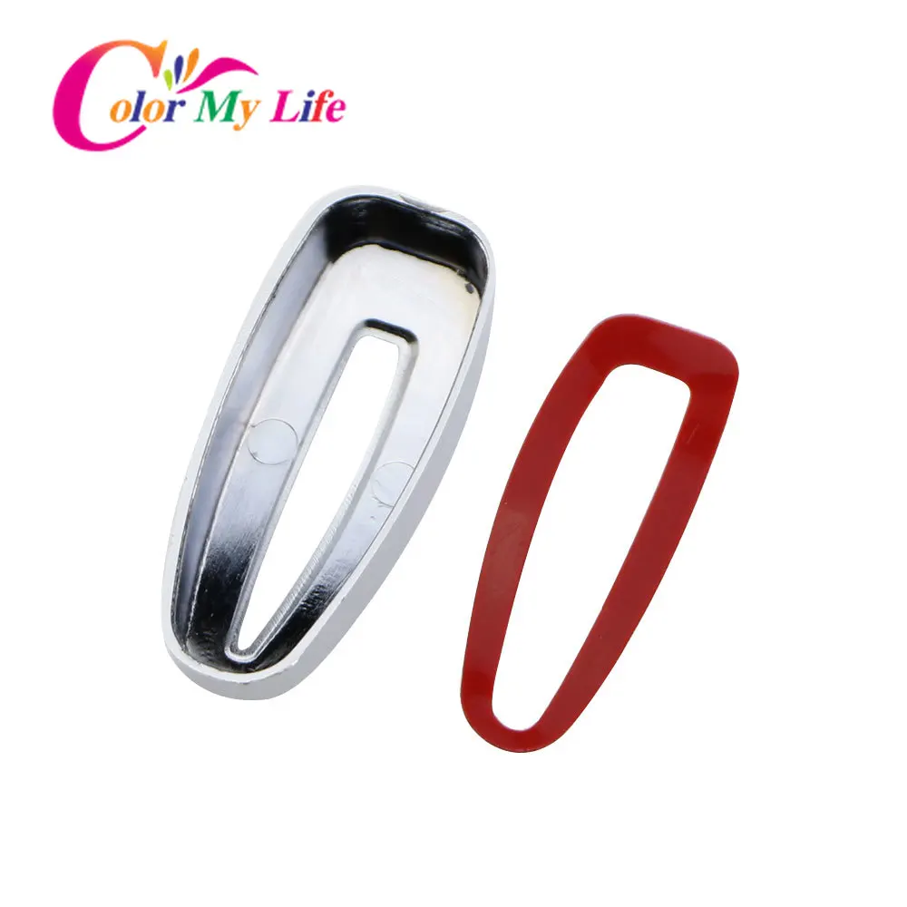 Color My Life ABS Chrome Car Headlight Switch Protection Cover Headlights Knob Sticker for Ford C-Max Cmax 2015 2016 Accessories