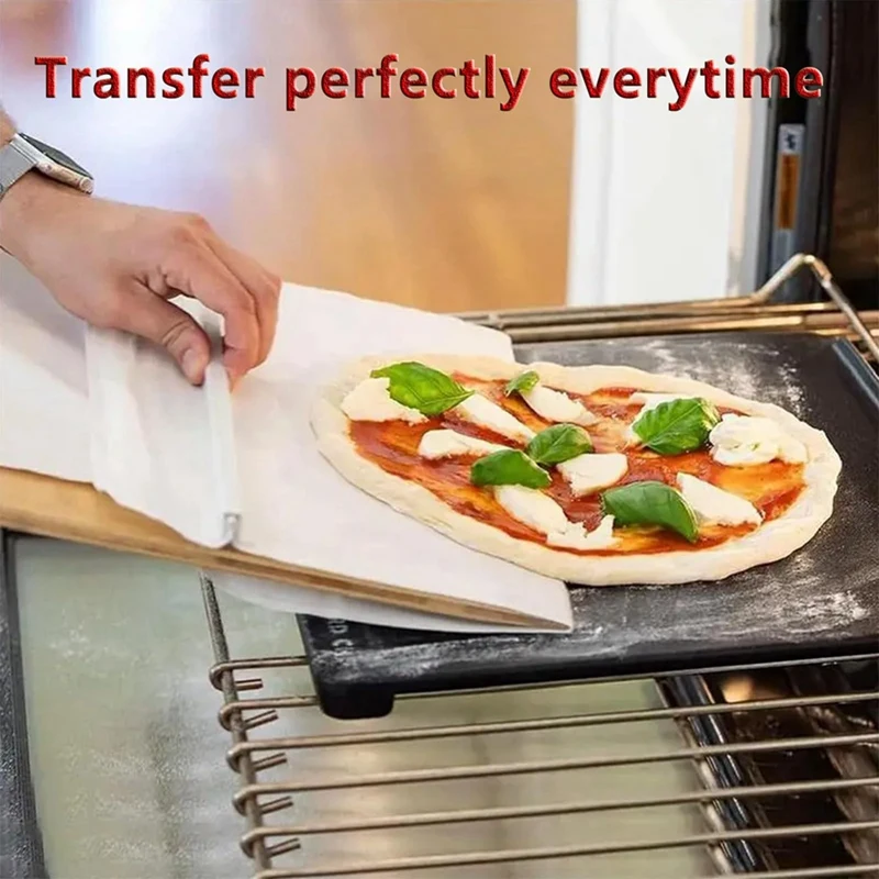 Sliding Pizza Peel - Pala Pizza Scorrevole, The Pizza Peel That Transfers Pizza Perfectly, Non-Stick Pizza Peel Durable