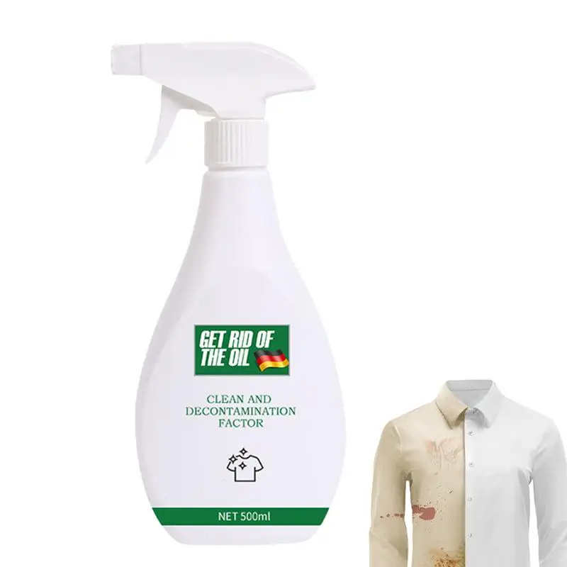 Clothes Stain Remover Spray Enzyme-Powered Stain Remover Spray 500ml All-Purpose Stain Remover ParentsChoice Safe Spray For