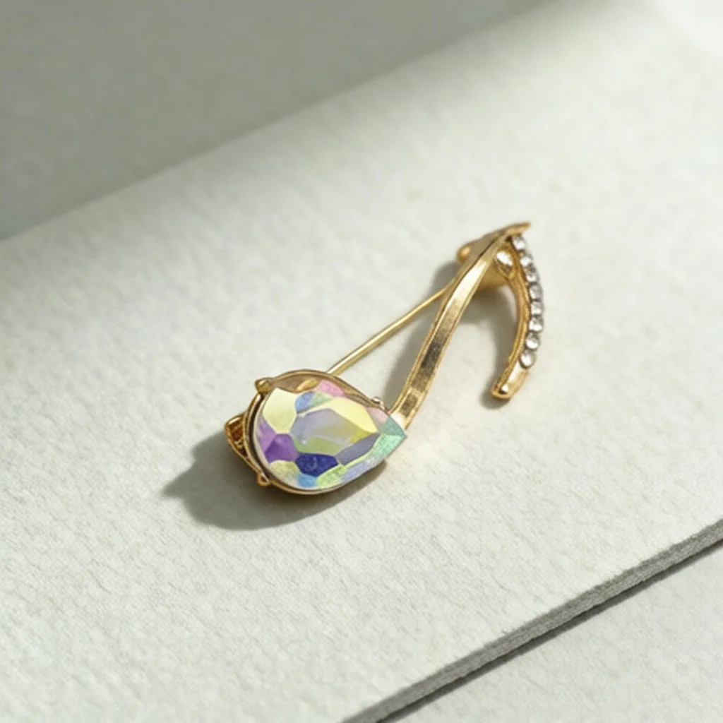 New High-End Decorative Brooches for Couples, Stylish Metal Pins, French-Style Decorative Pins, Simple Metal Clasps, Unique and Versatile for Commuting, Hidden Clasps, Women's Suit Pins, Trendy Decorative Pins, Personalized and Versatile, Unique for Work Attire, Hidden Clasps, Women's Suit Pins