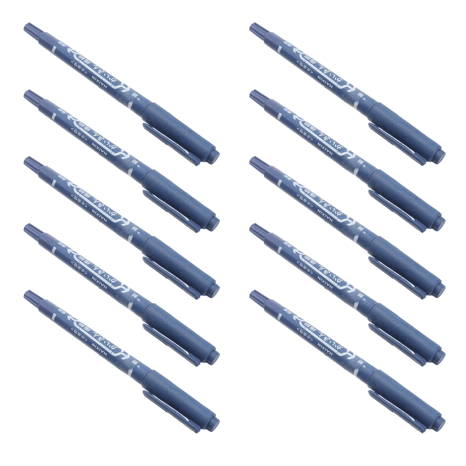 

10 Pcs Double Ended Tattoo Marker Pen Vivid Color Non Toxic Long Lasting Fine Tip Piercing Art Supplies Marker Pens Skin Tools