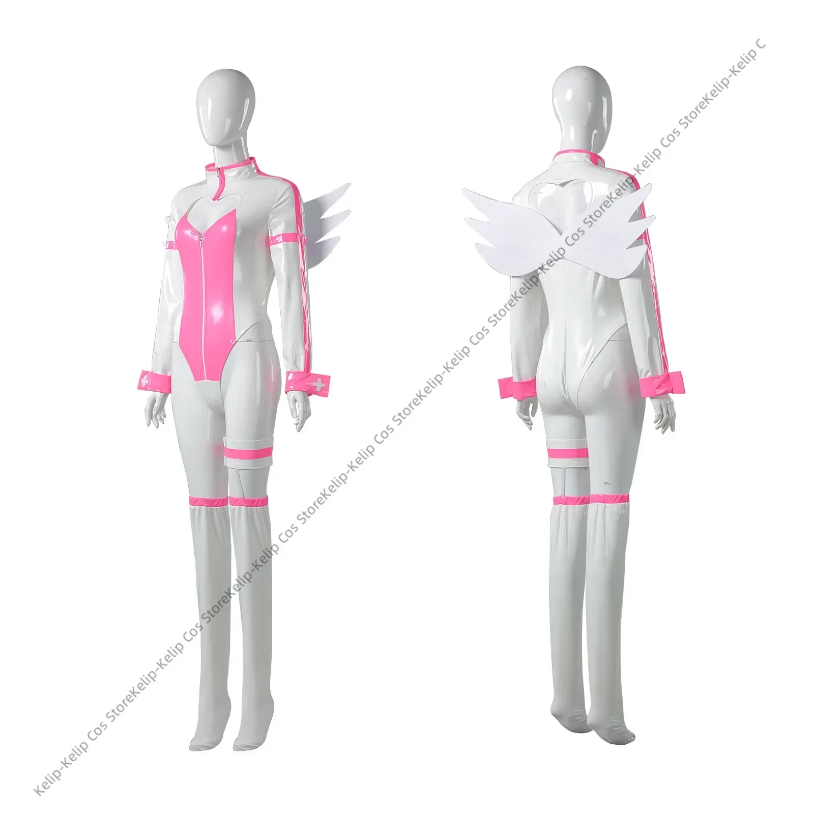 Anime 2.5 seduzione dimensionale Amano Lilysa Liliel Costume Cosplay parrucca PU uniforme tute donna Sexy bella tuta di carnevale