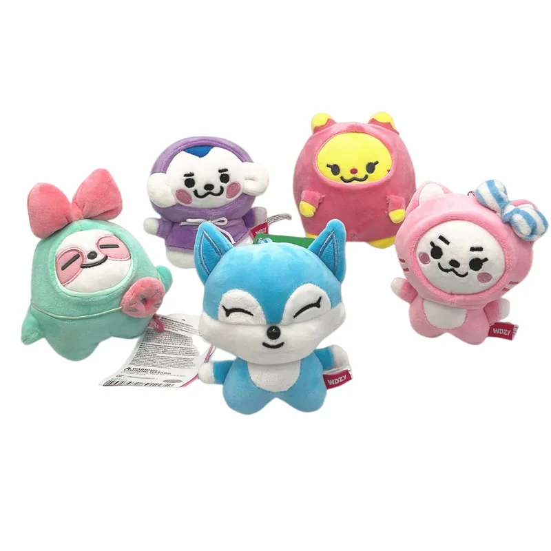 Juguetes de peluche de dibujos animados para niños, muñecos de peluche Kawaii suaves, Anime Kpop Star ITZY, 15cm, regalos para fanáticos de