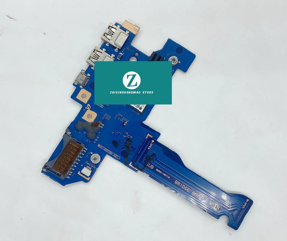 

Подлинная кнопка питания для Samsung NP 910S5J 915S5J USB SD CARD READER BAORD W КАБЕЛЬ BA92-14211A BA41-02373A BA92-14259A