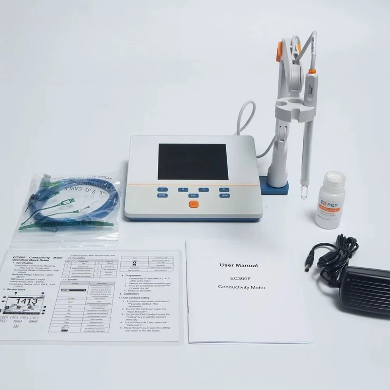 Professional Lab Benchtop p H Meter 2.00 ph-20.00 ph Digital Soil Water Testing Device with 5 Calibration Points for Accurate